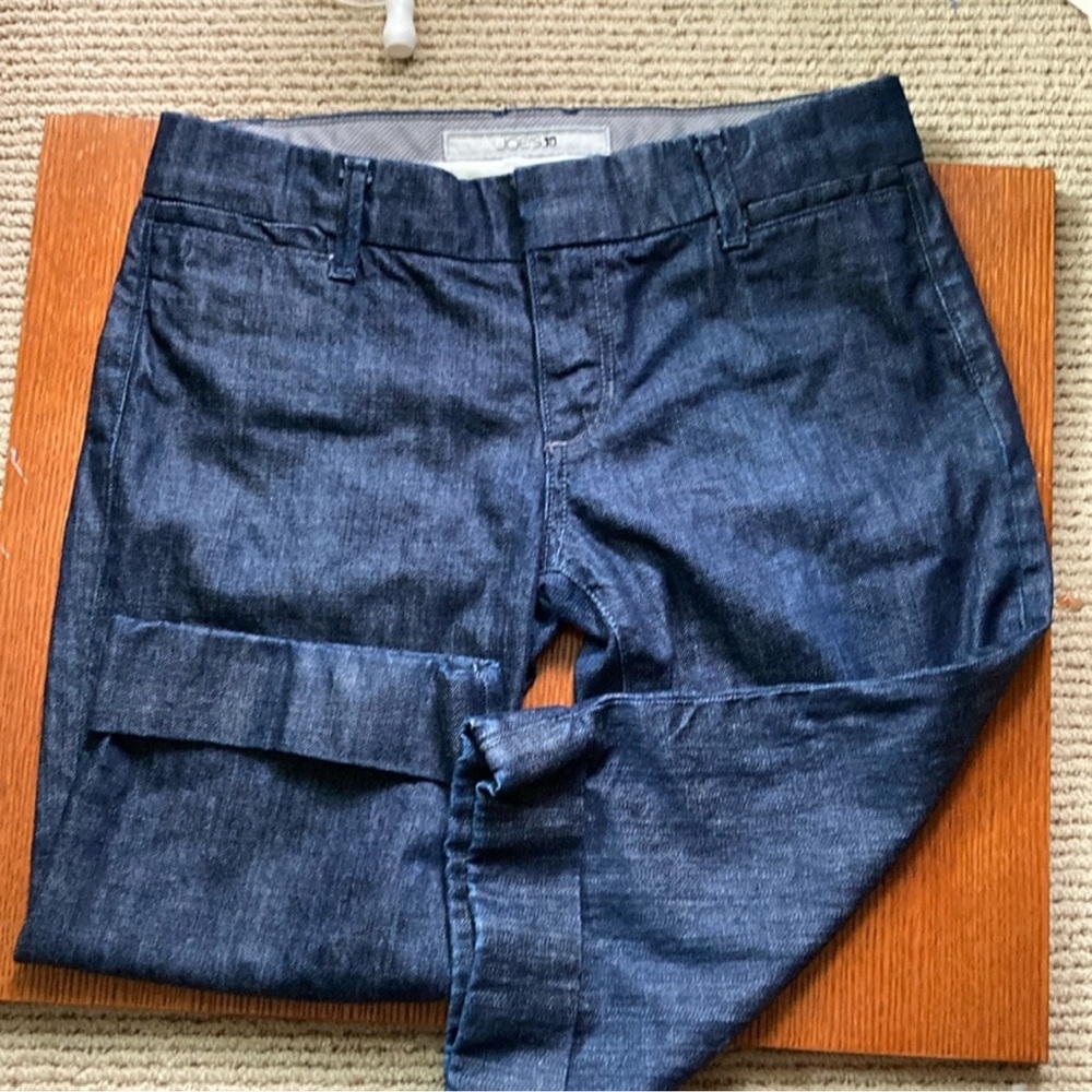 Joe's Jeans Dark Blue Ankle & Cropped